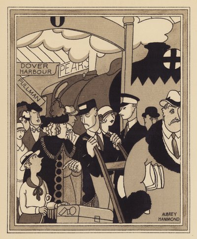 Une gare terminus de Londres - Aubrey Hammond