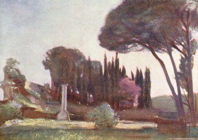 Rome : Vieux cimetière anglais - Aubrey Waterfield