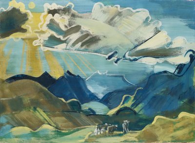 Balmalp avec Schächental et Uri Rotstock, 1927-28 - August Babberger
