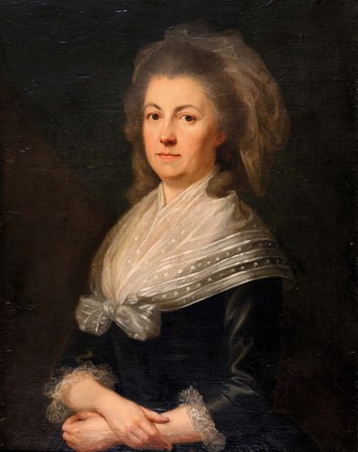 Portrait de Francisca Catharina von Steiger - August Friedrich Oelenhainz