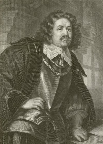 Octavio Piccolomini (gravure) - August Friedrich Pecht