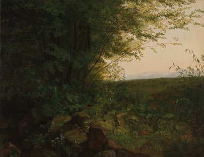 À la lisière de la forêt, vers 1820 - August Heinrich