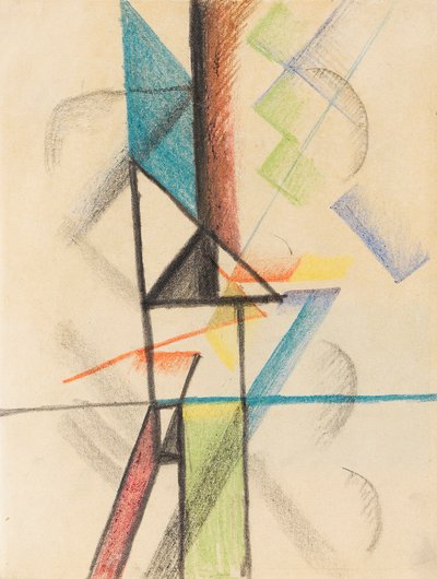Formes abstraites V, 1913 - August Macke