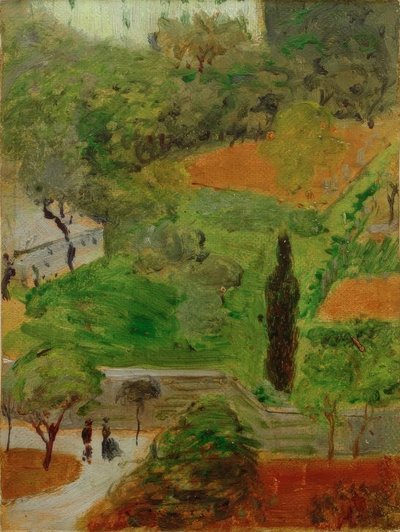 Souvenir du voyage en Italie - August Macke
