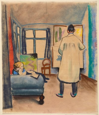 Franz et Maria Marc dans l