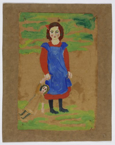 Enfant avec poupée - August Macke