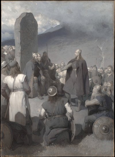 Les amours de Frithiof (extrait de la « Saga de Frithiof ») - August Malmström