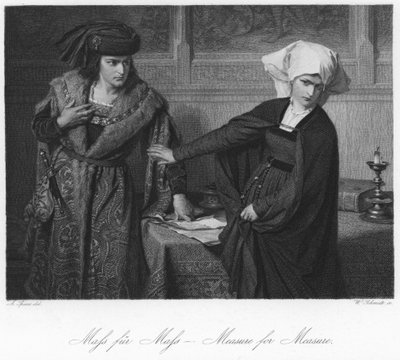 Scène de Mesure pour Mesure - August Spiess