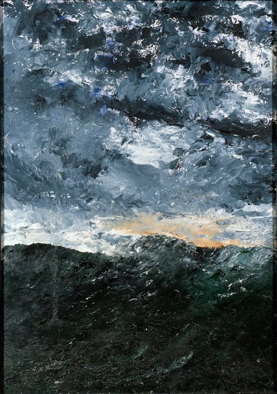 Paysage, paysage marin : Vågen VIII (Vague VIII) - August Strindberg