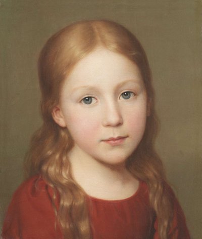 Portrait of Caroline von der Embde - August von der Embde