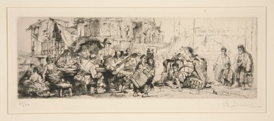 Troupe de cirque - Auguste Brouet