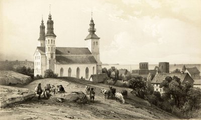 Eglise Sainte-Marie à Wisby - Auguste Etienne Francois Mayer