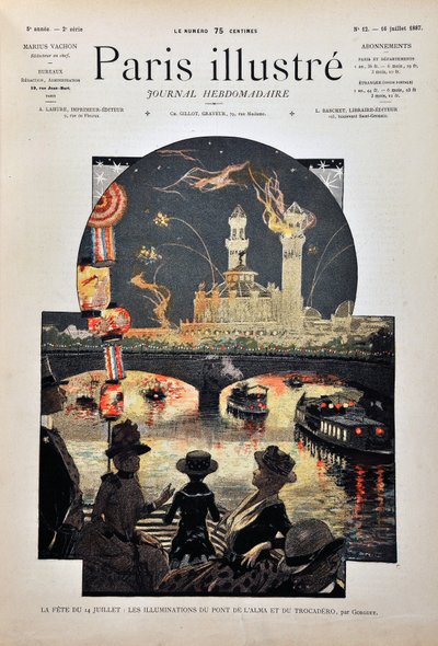 La fête du 14 juillet - Auguste Francois Gorguet