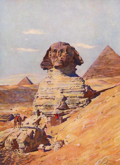 Le Sphinx, Égypte - Auguste Gerardin