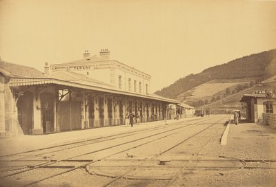 Gare de Tarare, Vue Prise Sur la Voie - Auguste Hippolyte Collard