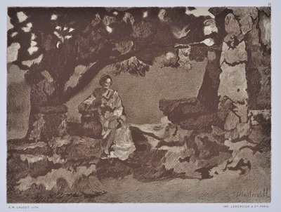 La femme au puits - Auguste Lauzet