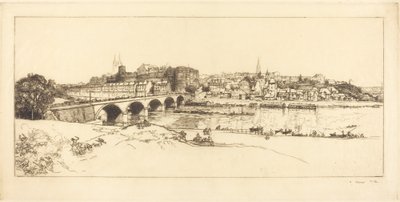 Angers - Vue panoramique - Auguste Lepere