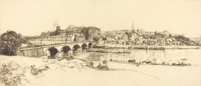 Angers - Vue panoramique, 1912 - Auguste Lepere