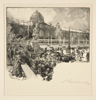 Le Palais des Arts Libéraux, Extérieur - Auguste Lepere