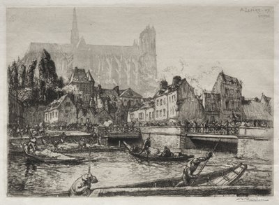 Arrivées des Légumes-Amiens - Auguste Louis Lepère
