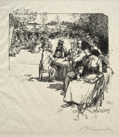 Bal au Point-du-Jour - Auguste Louis Lepère