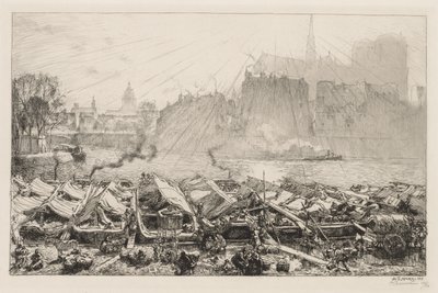 Le Grand Marché aux Pommes - Auguste Louis Lepère