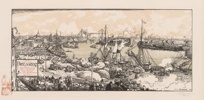 Le Port de Nantes - Auguste Louis Lepère