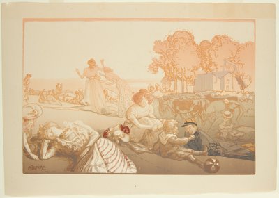 Bucoliques modernes - Auguste Louis Lepère