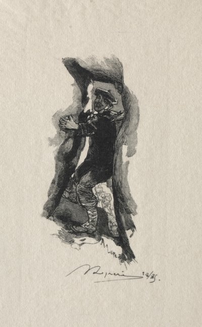 Au défilé de Sept-Cavernes - Auguste Louis Lepère