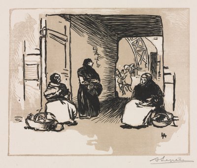 Vendeurs de pain - Auguste Louis Lepère
