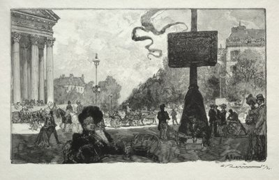 Coin de la Rue Royale - Auguste Louis Lepère