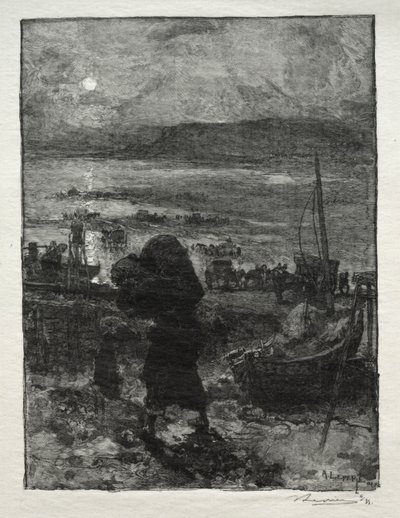 La Récolte du Sable - Auguste Louis Lepère