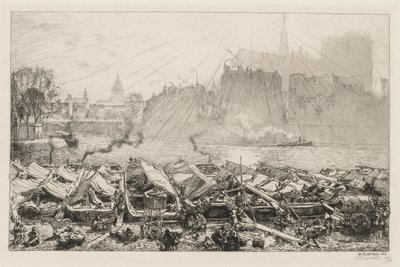 Le Grand Marché aux Pommes - Auguste Louis Lepère