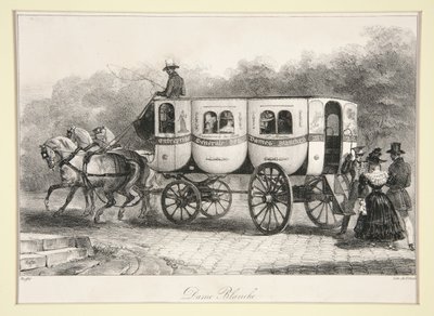 Dame blanche - Auguste Raffet