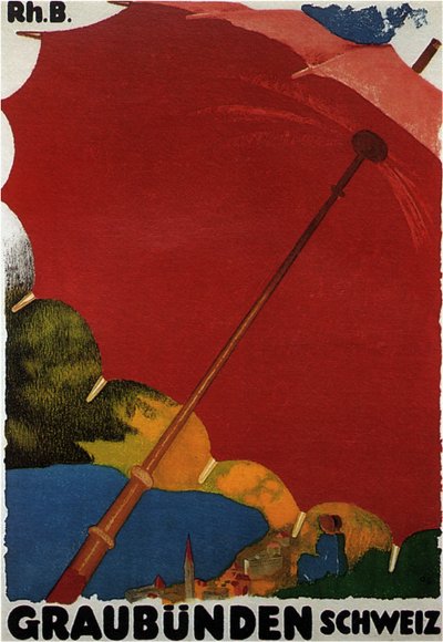 Les Grisons, Suisse, 1918 - Augusto Giacometti