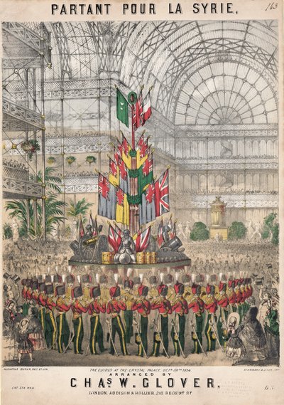 Départ pour la Syrie. Crystal Palace, 28 octobre 1854 - Augustus Butler