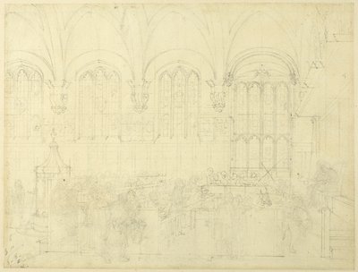 Étude pour la cour de chancellerie, Lincoln