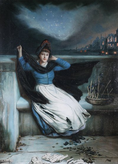 La fin de la journée - La vente à guichet fermé - Augustus Edwin Mulready