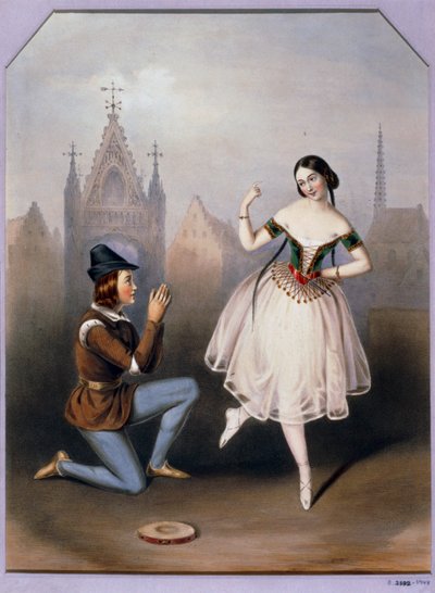 Carlotta Grisi dans le rôle d