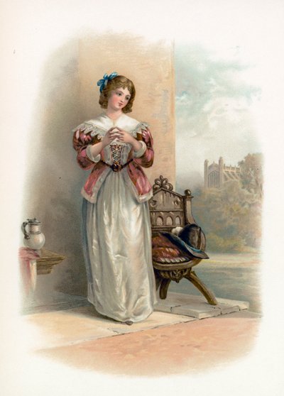 Anne Page des Joyeuses Commères de Windsor - Augustus Wall Callcott