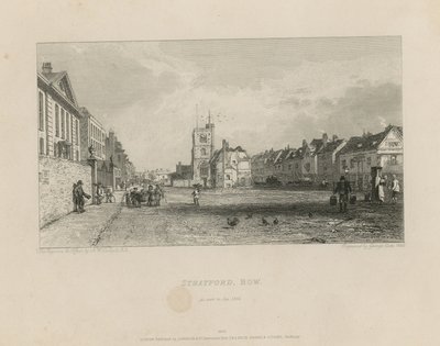 Vue générale de Stratford à Bow - Augustus Wall Callcott