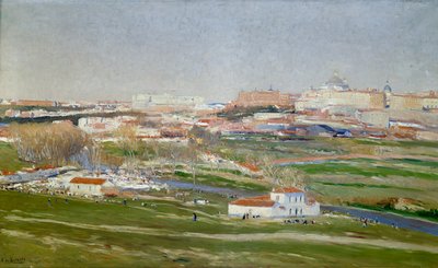 La prairie de San Isidro - Aureliano de Beruete - Aureliano de Beruete