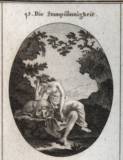 Allégorie de la stupidité. Elle s