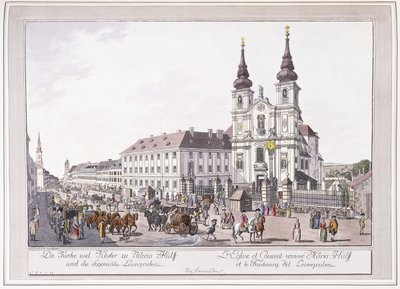 Église paroissiale et couvent de Mariahilf à Leimggruben - Austrian School