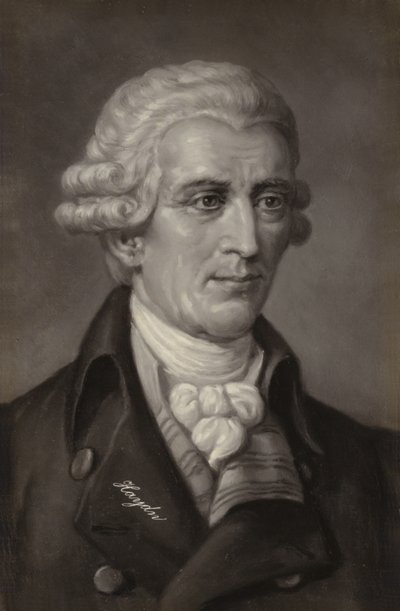 Portrait de Joseph Haydn - Austrian School