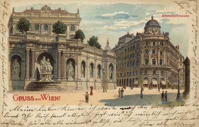 Carte postale représentant l