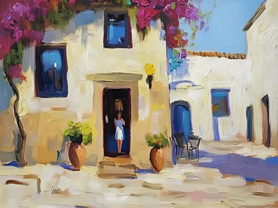Entrée du village de Bougainvillea - Avanesova Elena