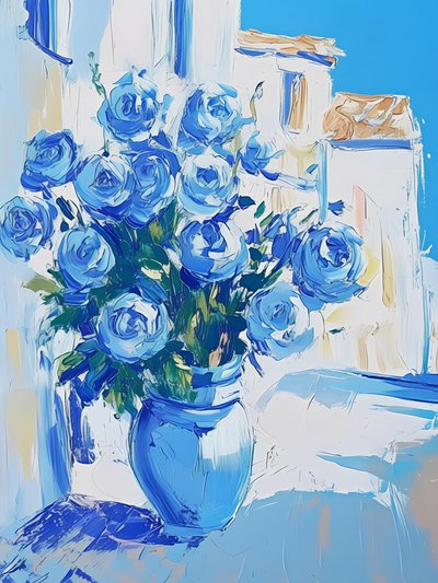 Roses bleues de la Méditerranée - Avanesova Elena