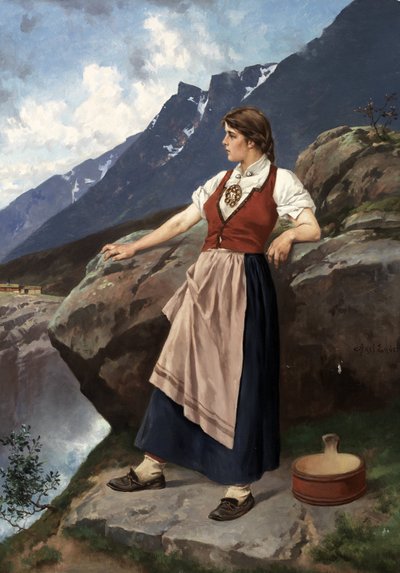 Norvégien :  Femme au point de vue Femme au point de vue - Axel Ender