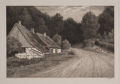 Danish : Ferme dans la forêt - Axel Holm
